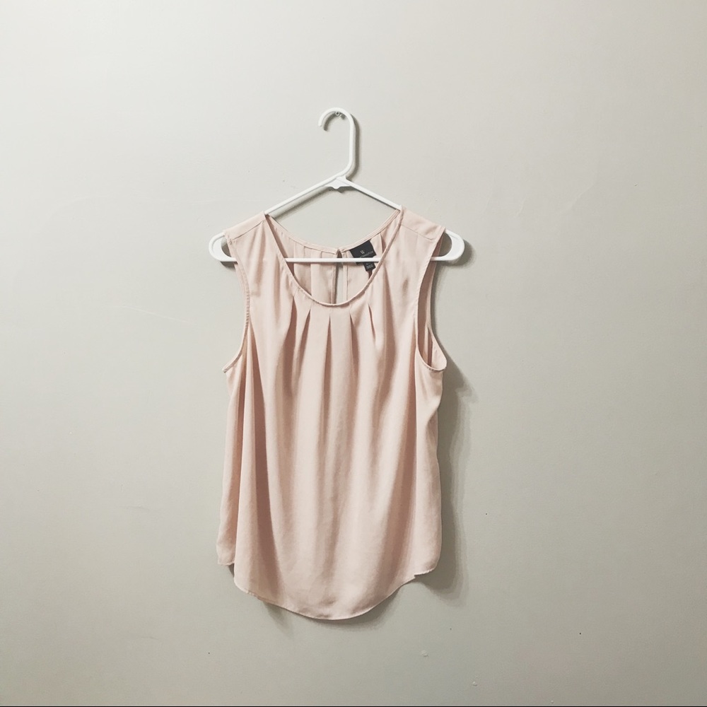 light pink top